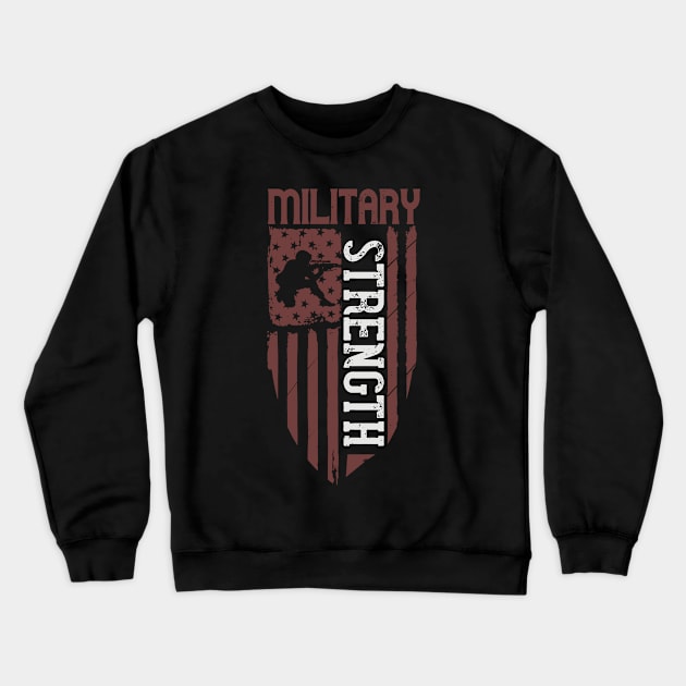 Army Shirt Design Collection Crewneck Sweatshirt by GS Digital